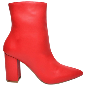 Bota Feminina Cano Curto Salto Médio Grosso – Ellas Online