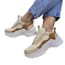 Tênis Feminino Tratorado Luxe Fit – Sneaker Plataforma Confortável e Resistente