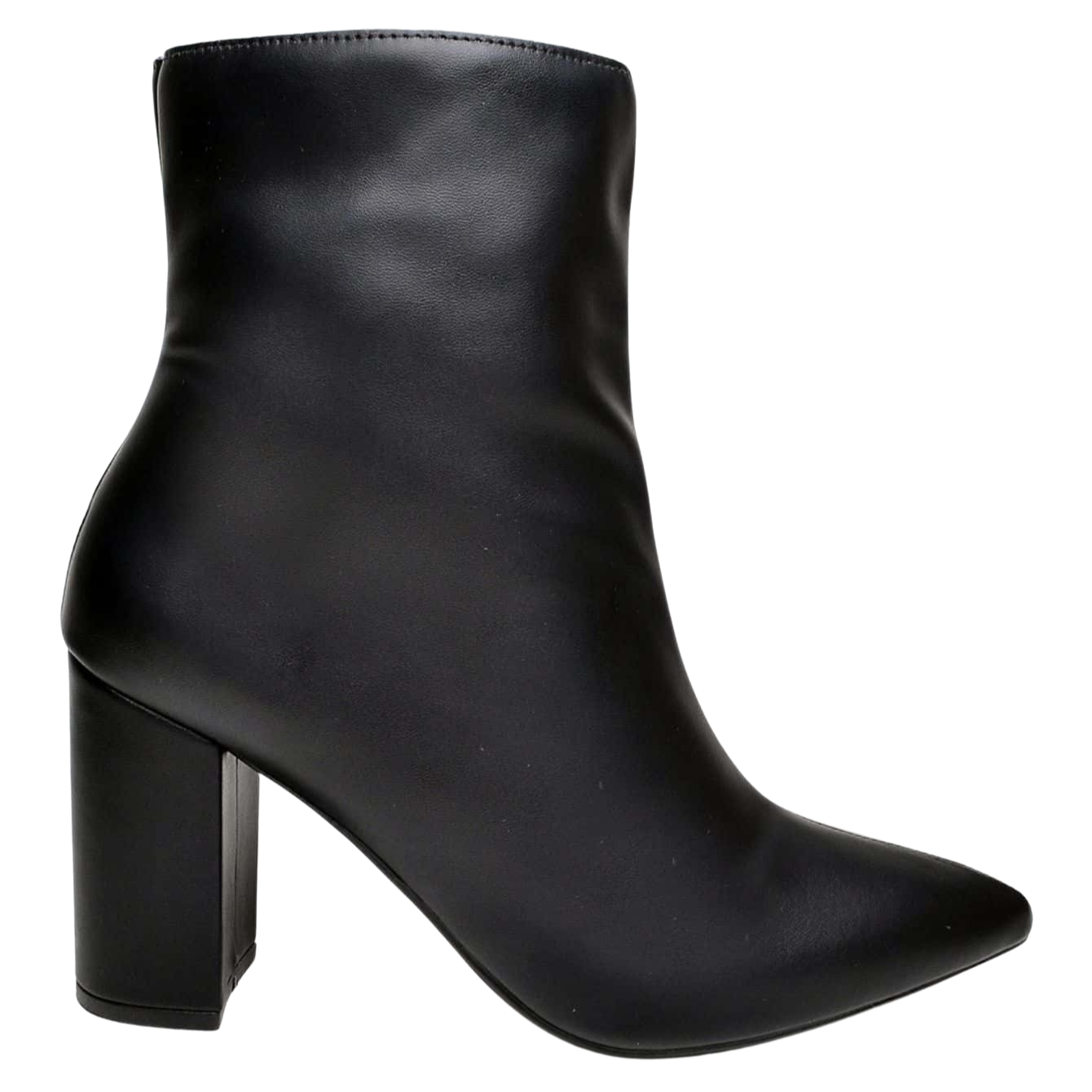 Bota Feminina Cano Curto Salto Médio Grosso – Ellas Online