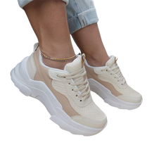 Tênis Feminino Tratorado Luxe Fit – Sneaker Plataforma Confortável e Resistente