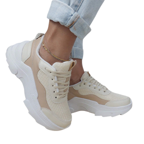 Tênis Feminino Tratorado Luxe Fit – Sneaker Plataforma Confortável e Resistente