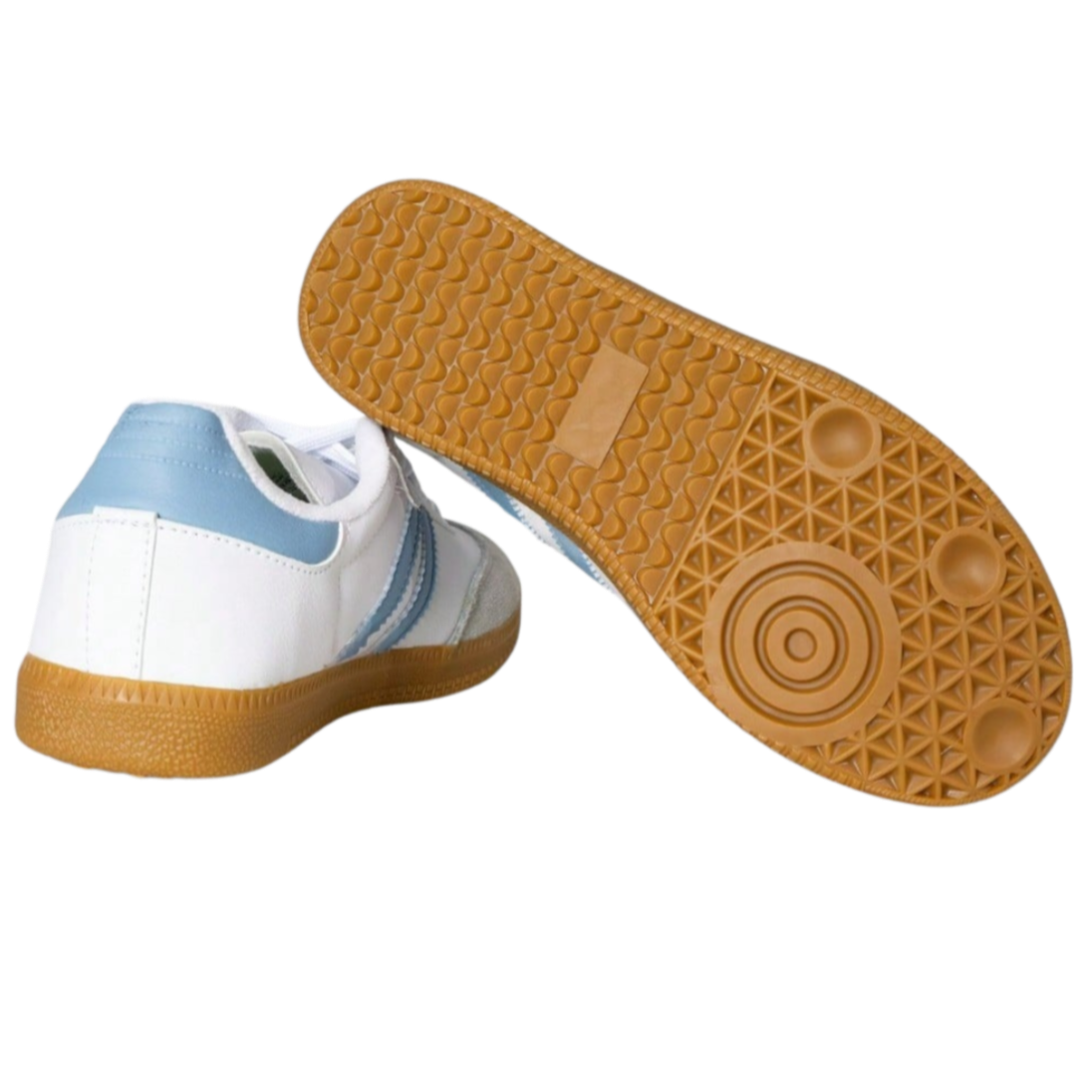 Tênis Feminino Boutique Lux – Couro Branco & Preto com Sola Reta Premium